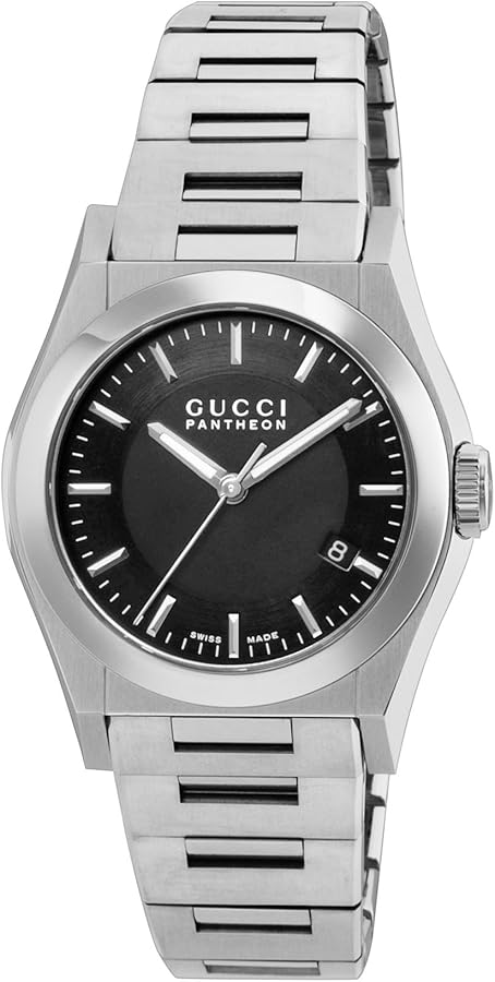 Amazon.co.jp: [グッチ] 腕時計 Pantheon パンテオン ブラック 文字盤
