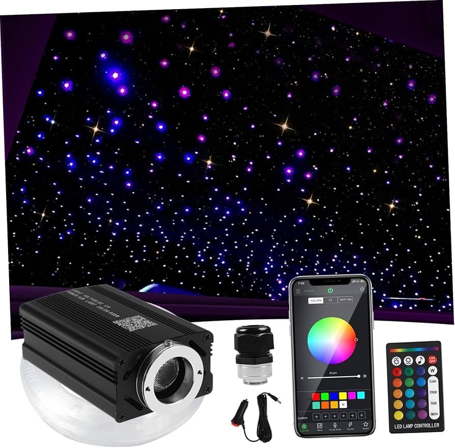 Amazon.co.jp: CHILDWEET スターライトキット 500Pcs 車用ヘッド