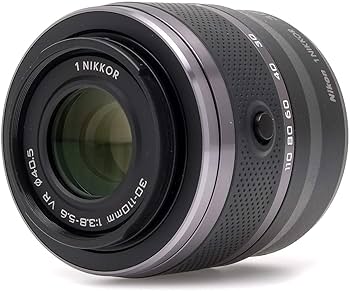 Amazon.com : Nikon 1 NIKKOR 30-110mm f/3.8-5.6 VR (Black) : Camera