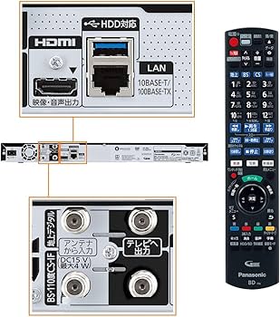 Panasonic DMR-BR560 ブルーレイプレーヤー 2024年製 Panasonic DMR
