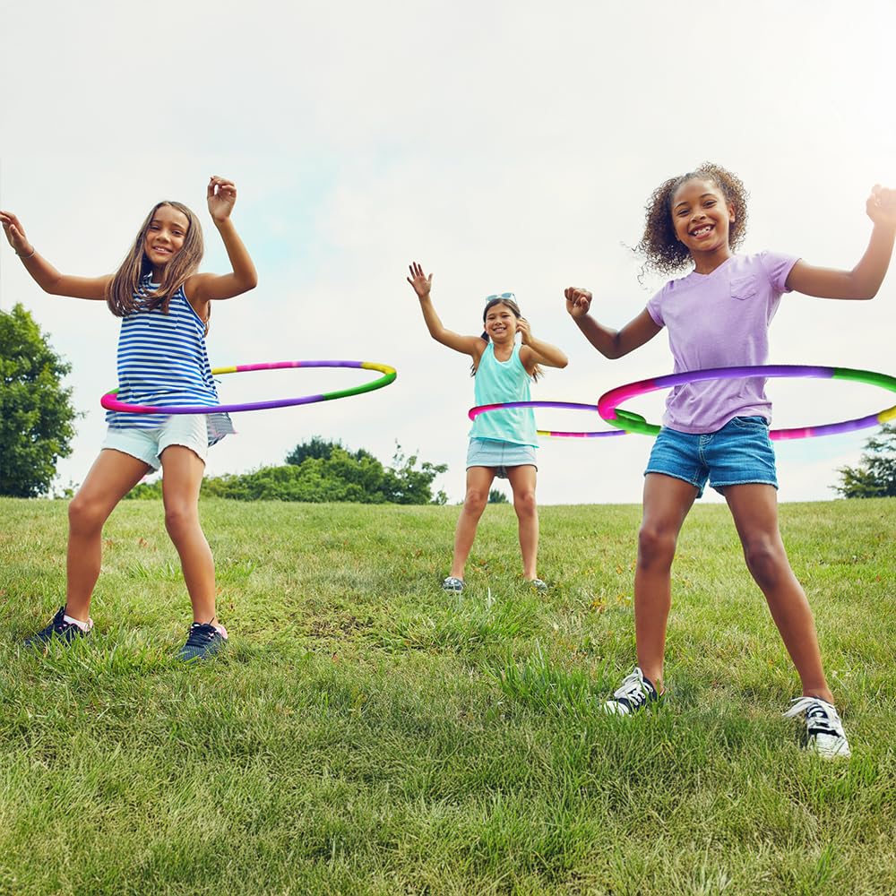 Amazon.co.jp: ArtCreativity 取り外せるフラフープ 子供用 6個セット