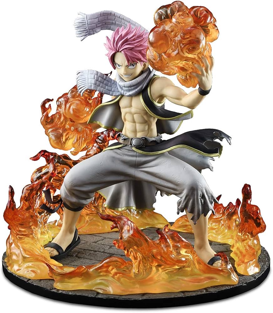 Amazon.com: Bell Fine Fairy Tail Final Season: Natsu Dragneel 1:8