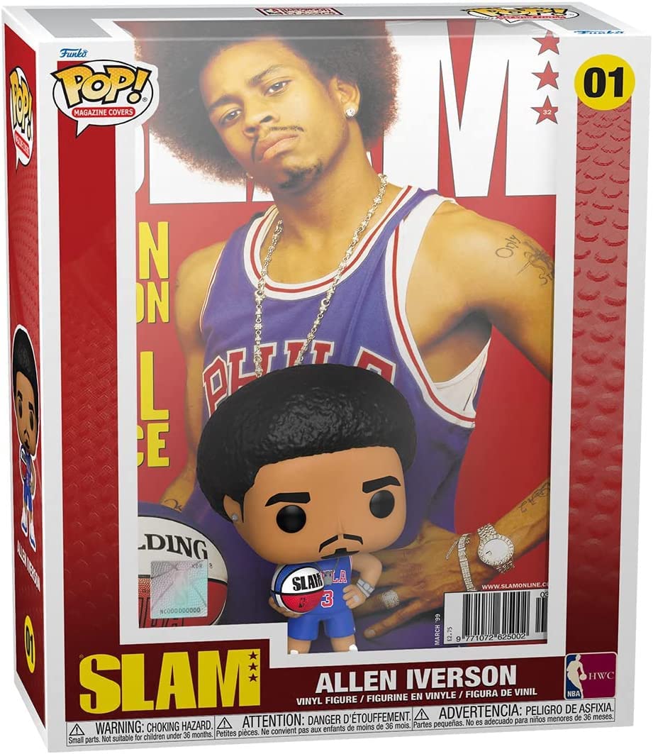 Funko Pop 01 Allen Inverson Slam Nba | Amazon.com.br