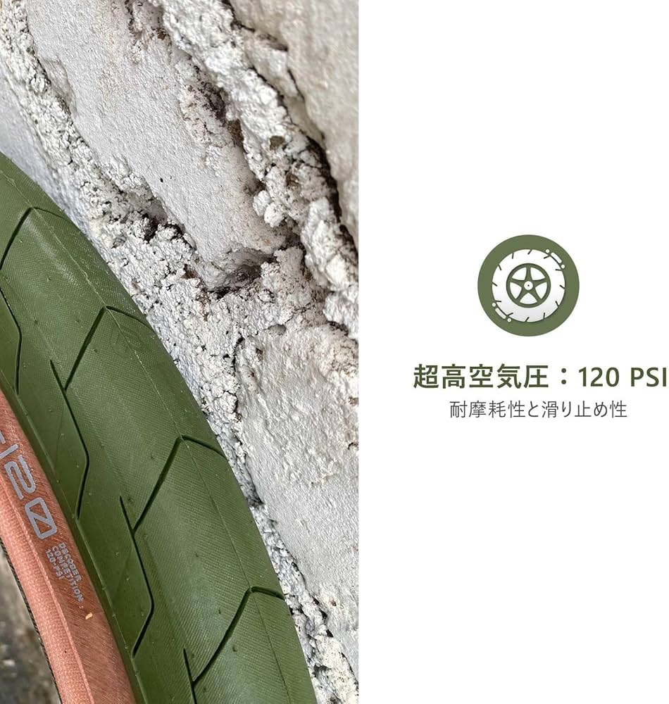 Amazon | BMX タイヤ 20 2.30 20x2.3 bmx カラータイヤ 自転車 20