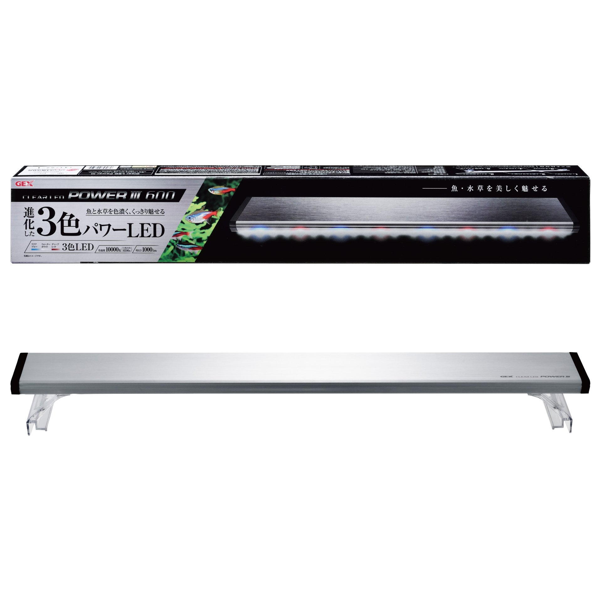 Amazon | ジェックス GEX クリアLED クリア LED POWER III 600 明るさ