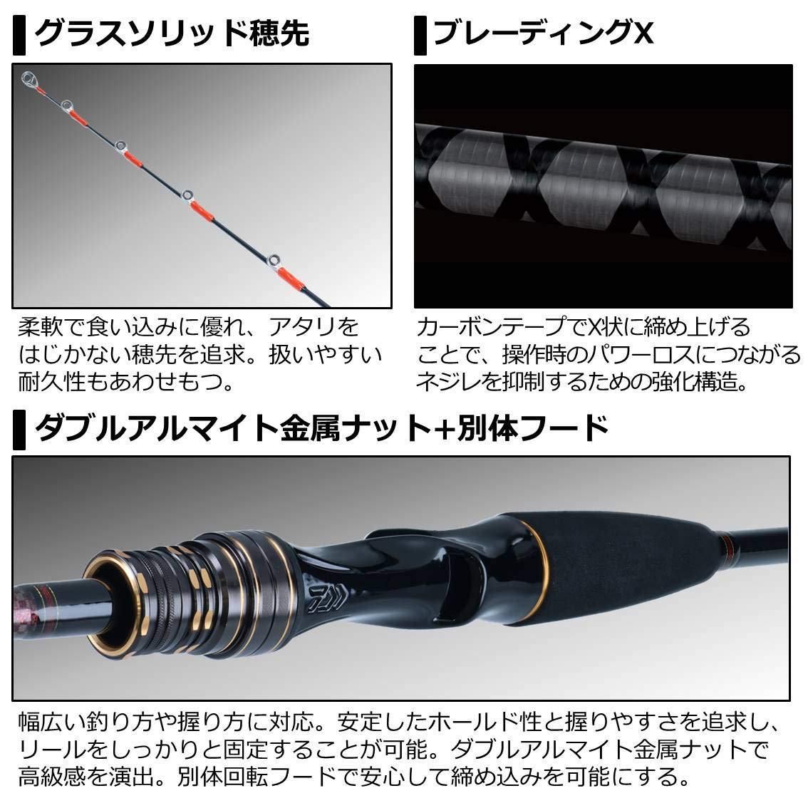 Amazon | ダイワ(DAIWA) 20 ライトヒラメX S-230・R | ダイワ(DAIWA