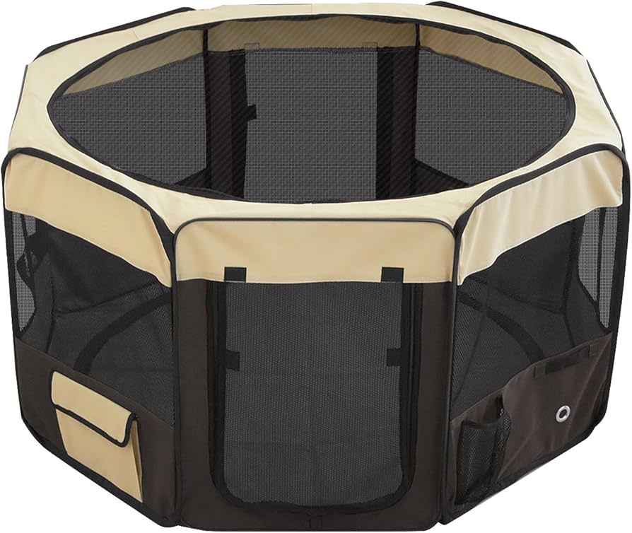 Amazon | ottostyle.jp 折りたたみ八角形ペットサークル Lサイズ