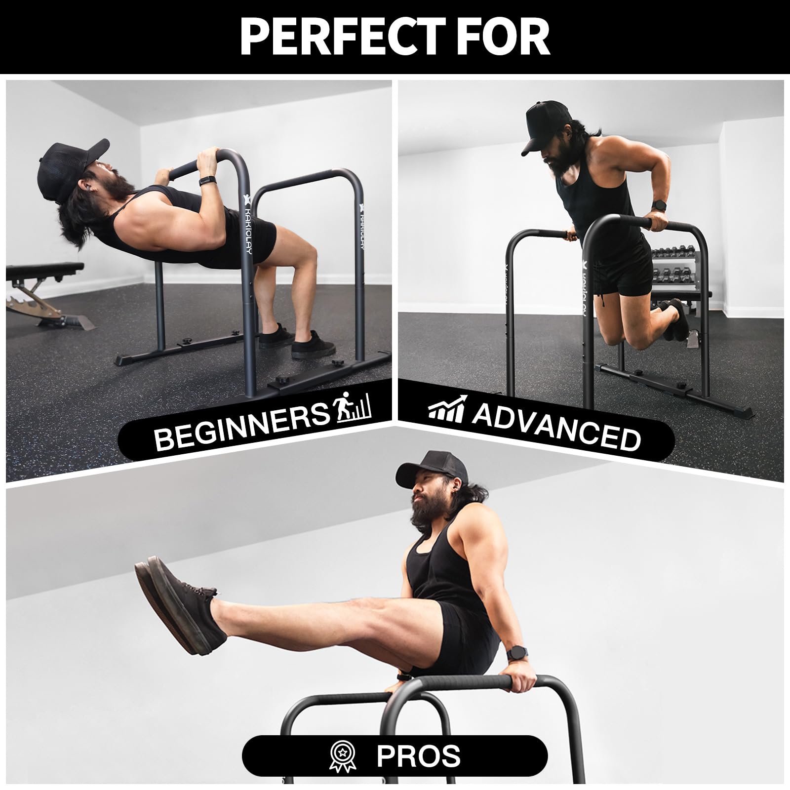 Amazon.com : KAKICLAY New Upgrade Pull Up Bar - Foldable Design