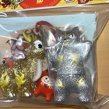 Amazon.co.jp: 小夏屋 お楽しみセット 2024 ① 猫だるま 赤 ②ネゴラ