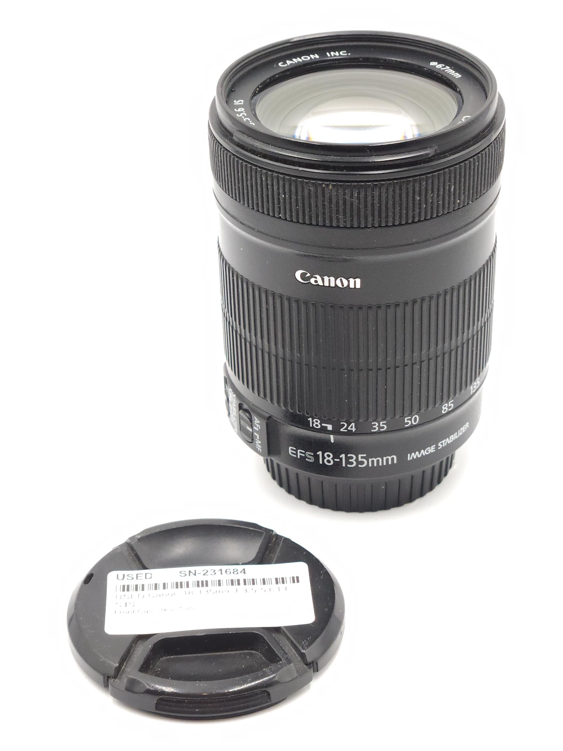 Amazon.com : Canon EF-S 18-135mm f/3.5-5.6 is Standard Zoom Lens
