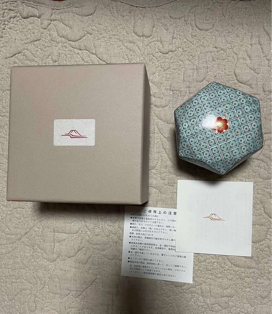 Amazon.co.jp: 深川製磁 錦七宝 蓋物 菓子器 ボンボニエール : ホーム