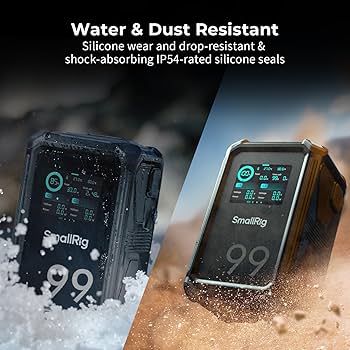 Amazon.com: SMALLRIG V Mount Battery, 99Wh / 6800mAh Dual D-TAP V