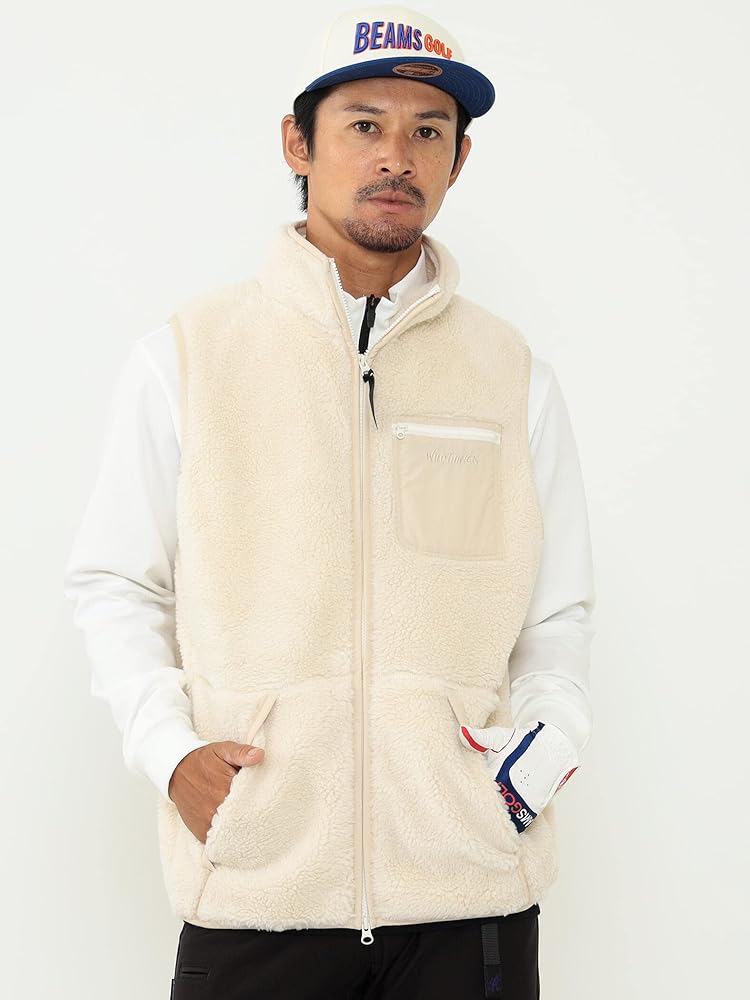 Amazon | [ビームスゴルフ] ダウンジャケット ベスト ＜UNISEX＞WILD