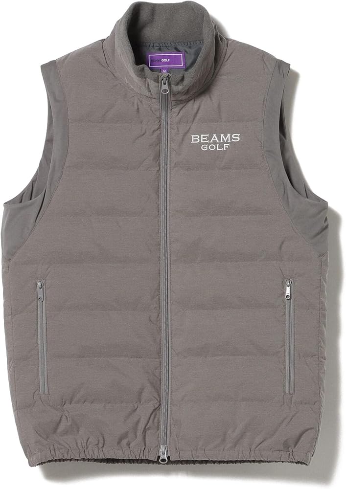 希少モデル! 美USED ANEW GOLF メンズ ダウンベスト グレー 希少モデル