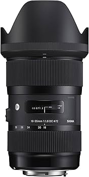 Amazon.com : Sigma 18-35mm F/1.8 DC HSM Lens for Canon APS-C DSLR