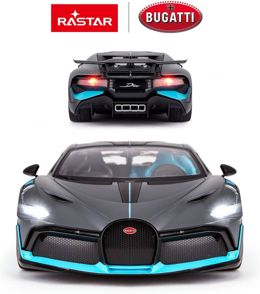 Amazon.com: RASTAR RC Car | 1/14 Scale 2.4Ghz Bugatti Divo Radio