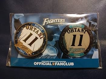 Amazon.co.jp: ○大谷翔平選手ピンバッジ北海道日本ハムファイターズ背