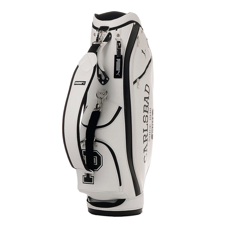 PUMA EGW キャディバッグ ホワイト PUMA EGW キャディバッグ ホワイト