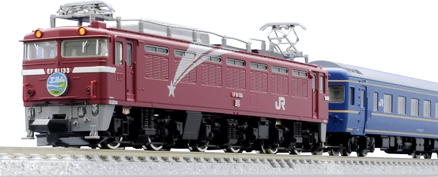 Amazon | TOMIX Nゲージ EF81 ・ 24系 特急寝台客車 エルム セット 7両
