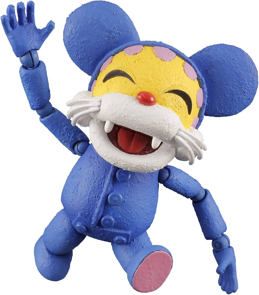 Amazon | Action Figure ニャンちゅう 全高約80mm PVC製 塗装済み 可動