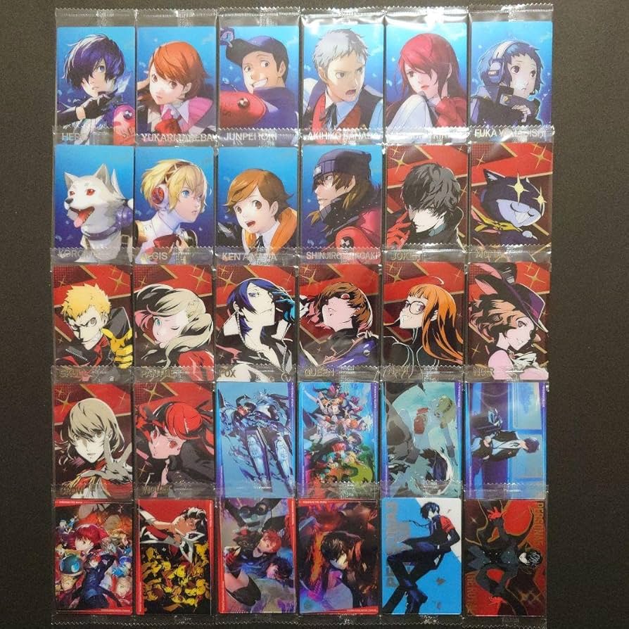 Amazon.co.jp: ペルソナ ウエハース 全30種 コンプ セット SP 主人公