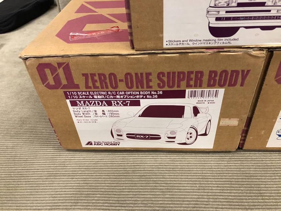 Amazon | ABC ホビー 1/10 AE86 LEVIN TRUENO レビン トレノ RX-7 FD3S