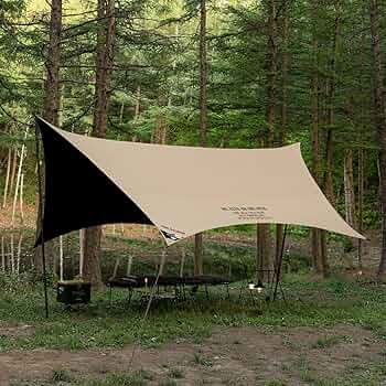 ベージュ シェードタープ 耐水性素材 ベージュ タープ・シェード 本体
