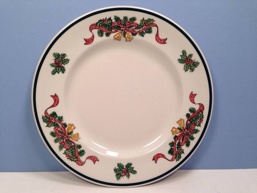 Amazon.com | JOHNSON BROTHERS SALAD PLATE, VICTORIAN CHRISTMAS
