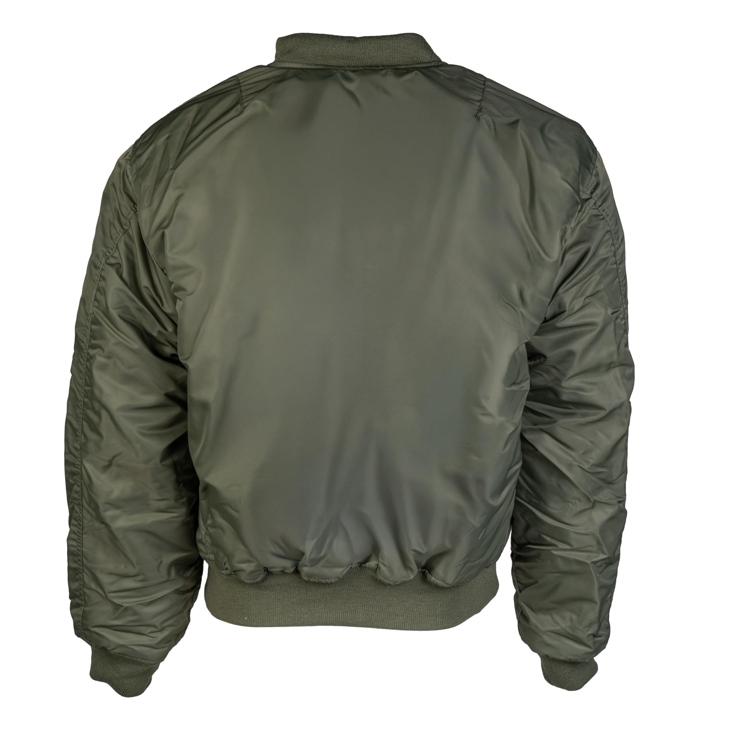 Amazon | USフライトジャケットMA-1スタイルオリーブグリーン陸軍