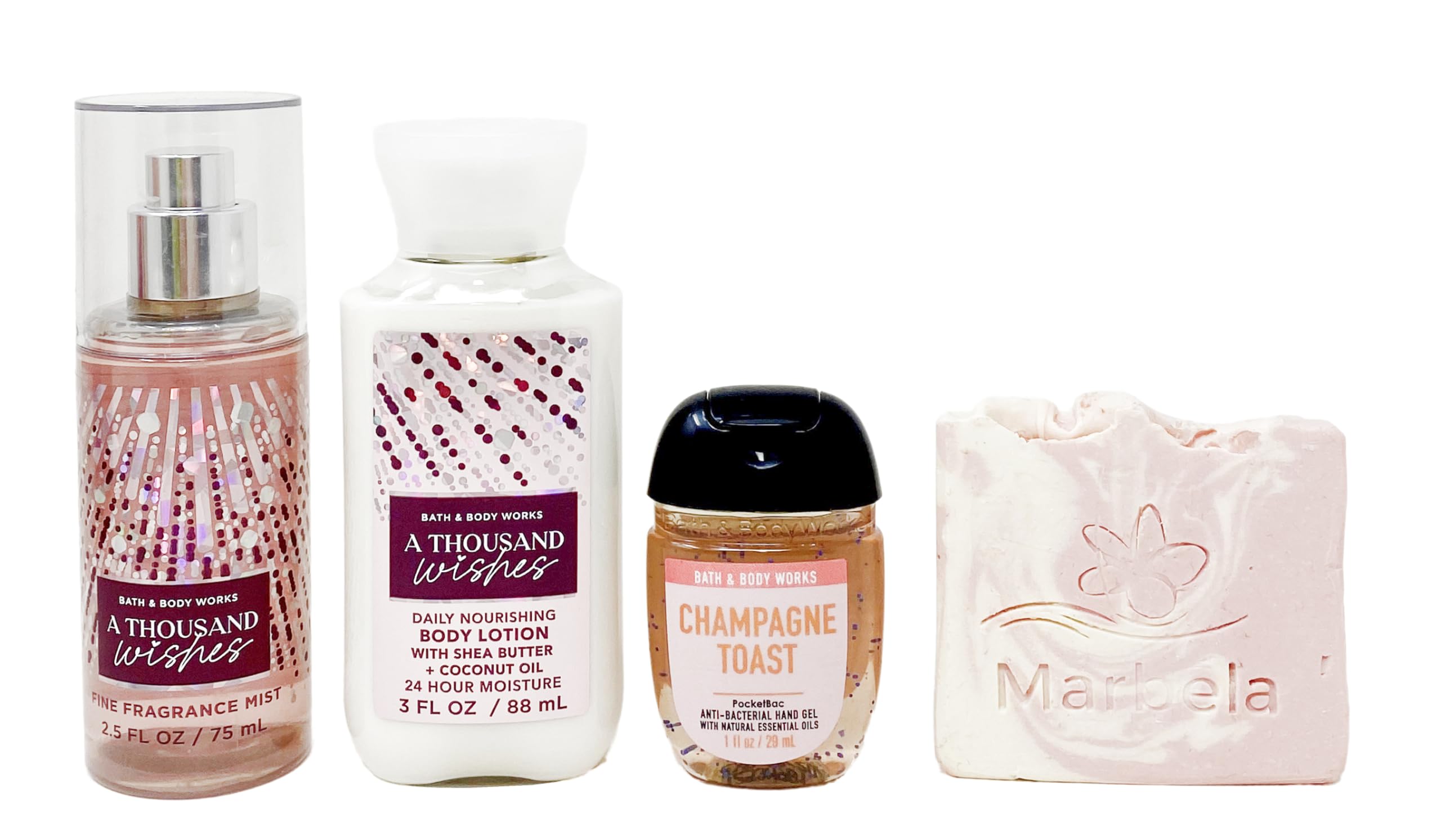 Amazon.com : Bath & Body Works A Thousand Wishes - Trio Gift Set