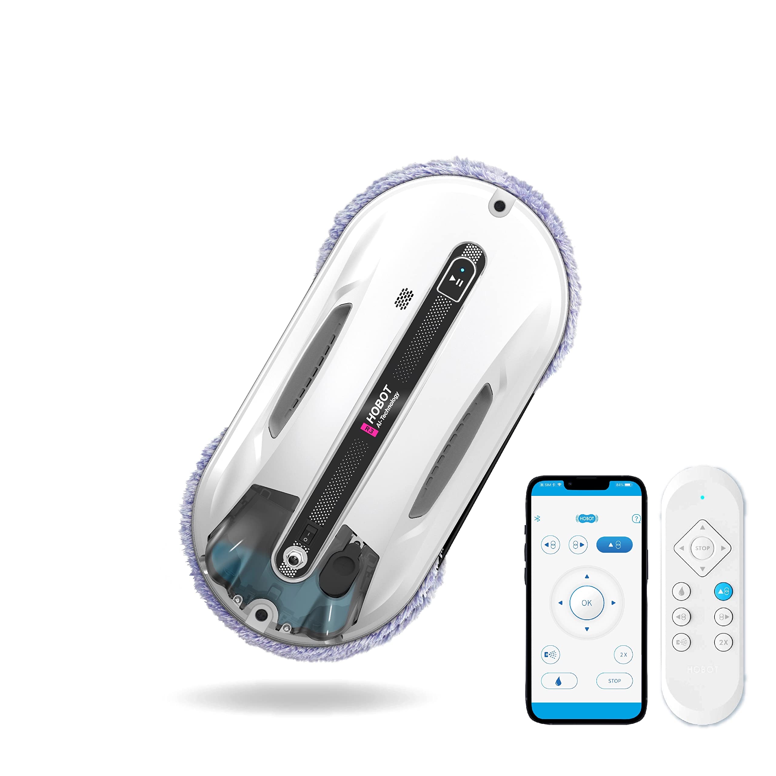 Amazon | 【全自動の窓掃除】 HOBOT-R3 ホボット 窓拭きロボット 窓