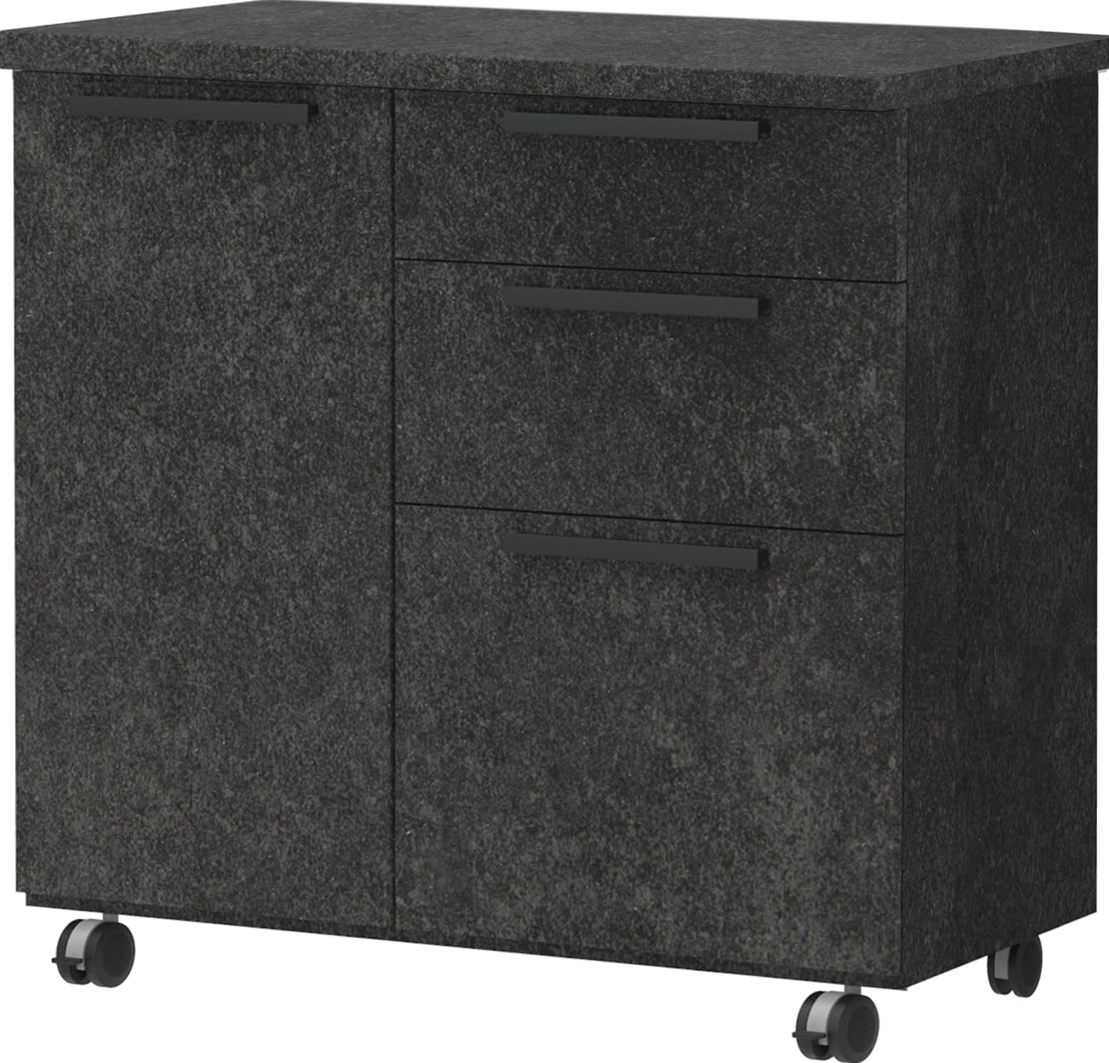 Amazon.co.jp: パモウナ(Pamouna) 食器棚 キッチンカウンター 幅90