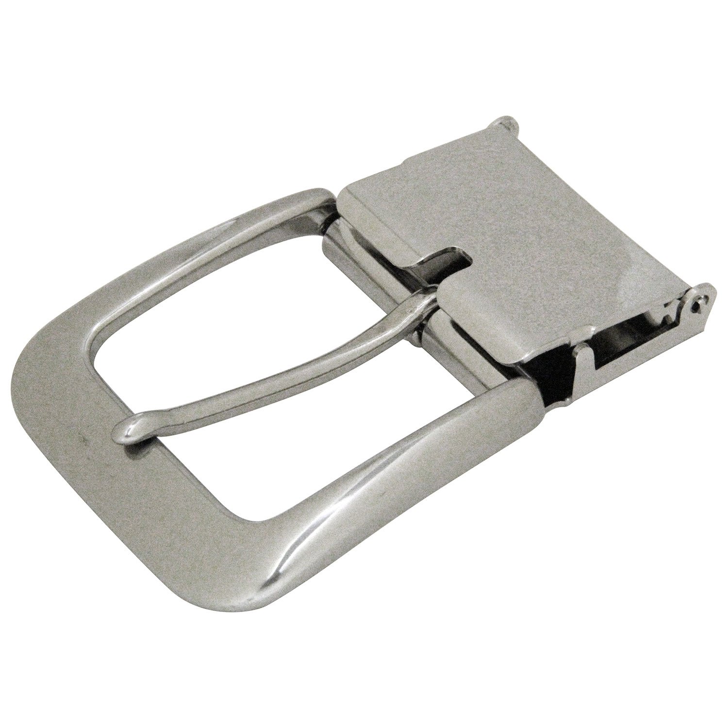 Amazon | 協進エル 附属金具 オメガ付バックル ベルト巾40mm ニッケル