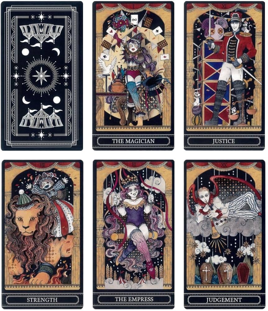 Amazon.co.jp: CIRQUE DU MINUIT～サーカスのタロットカード