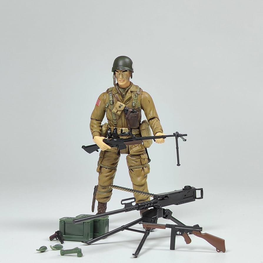 Amazon.co.jp: KNOWPLAYER 1/18 兵士アクションフィギュア、第二次世界