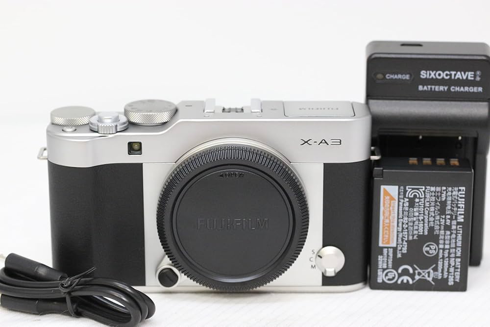 Amazon | 富士フイルム ミラーレス一眼カメラ X-A3本体のみ (シルバー