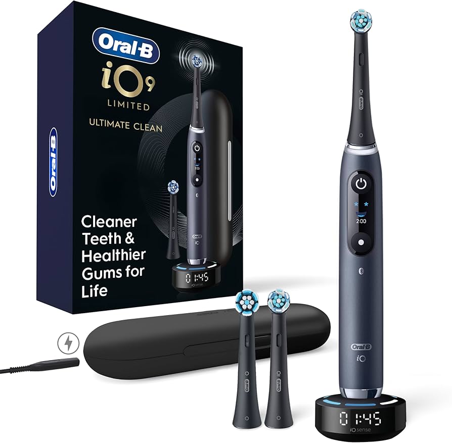 Amazon.com: Oral-B iO Series 9 Limited Rechargeable Black Electric