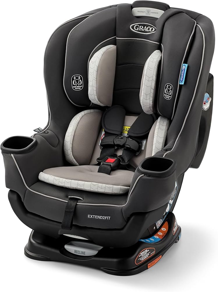 Amazon.com: Graco Extend2Fit Convertible Baby Car Seat, Rear and