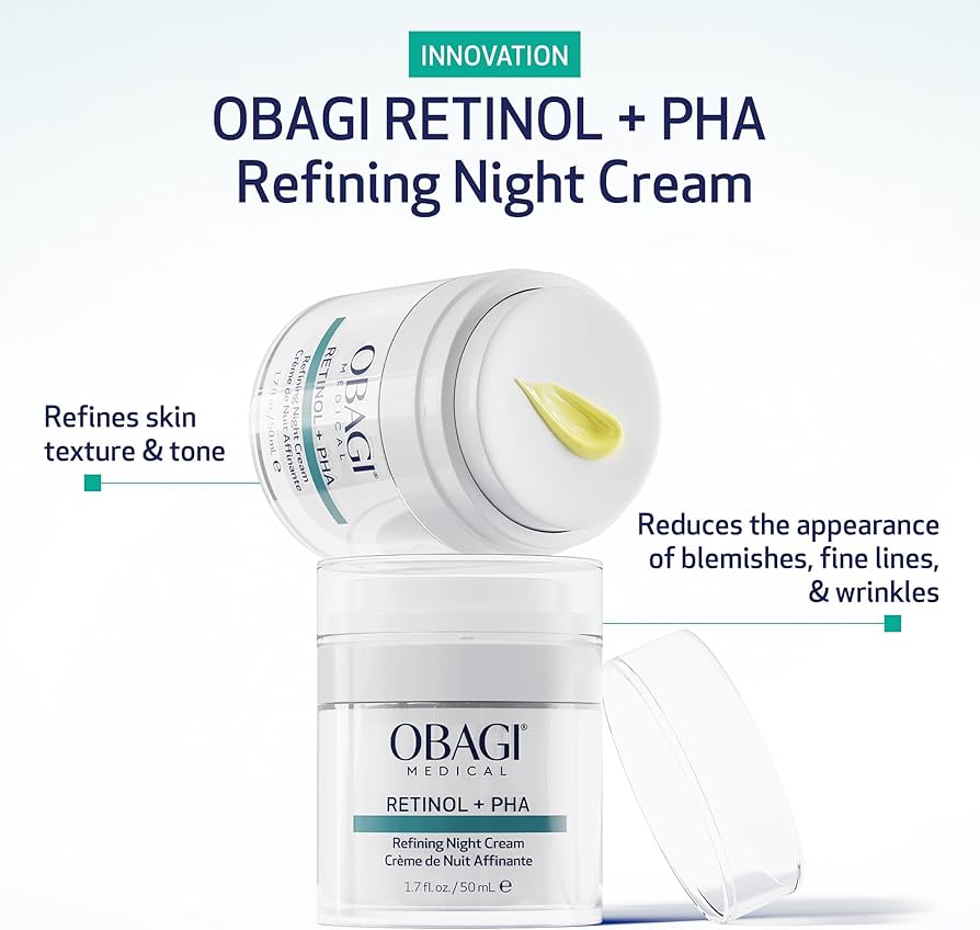 Amazon.com: Obagi Medical Retinol + PHA Refining Night Cream