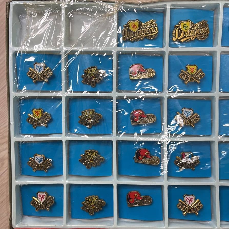 タケミ セ・パ 12球団野球バッチ 1970年代 タケミ セ・パ 12球団野球