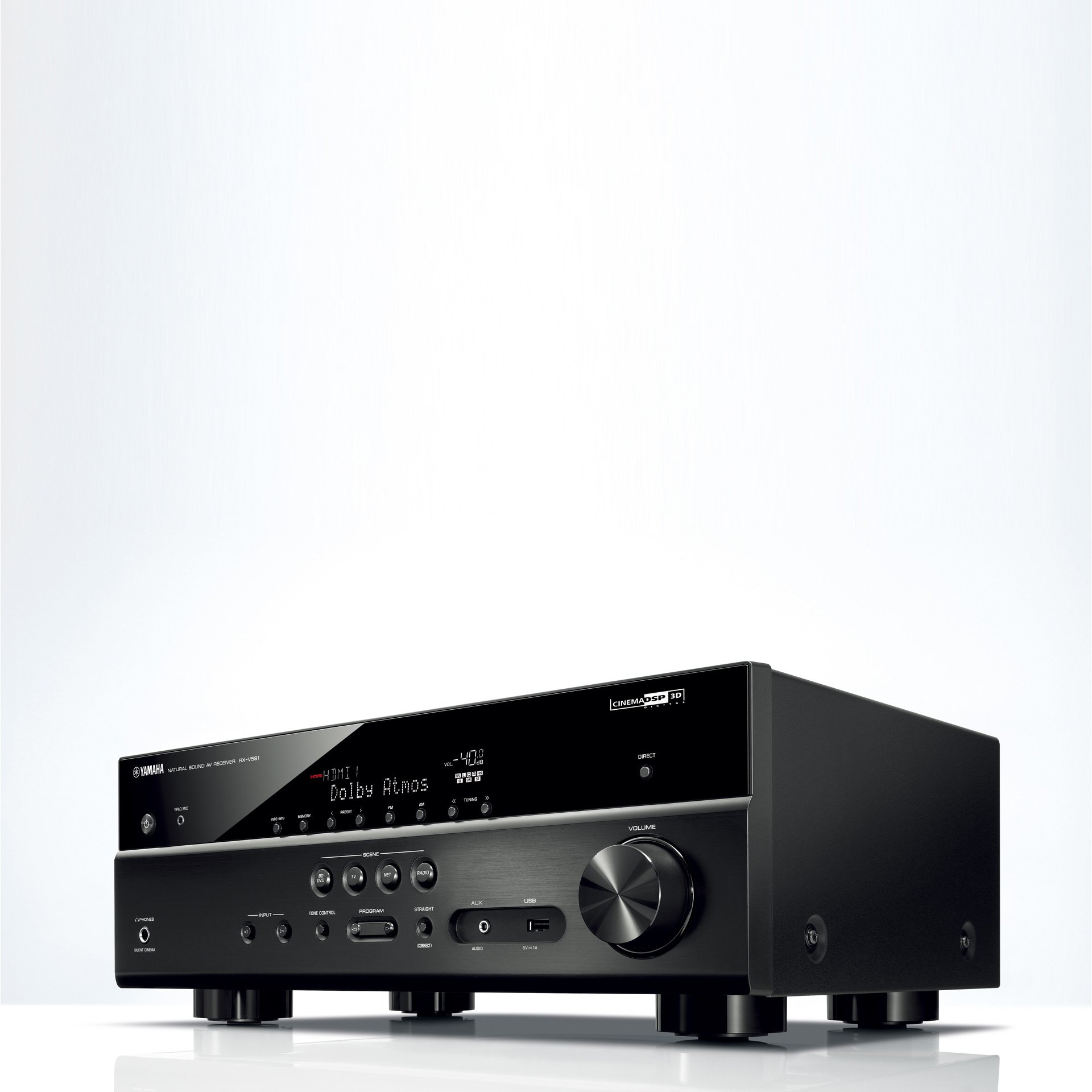 Amazon.co.jp: ヤマハ AVレシーバー RX-V581(B) : 家電＆カメラ