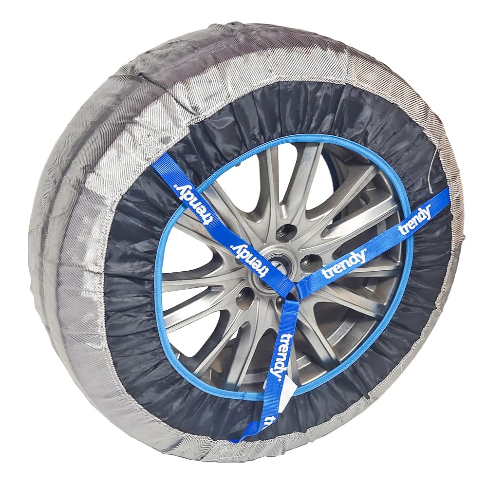 Amazon.co.jp: ACW × trendy 布製チェーン ウィンターソック 15/16/17