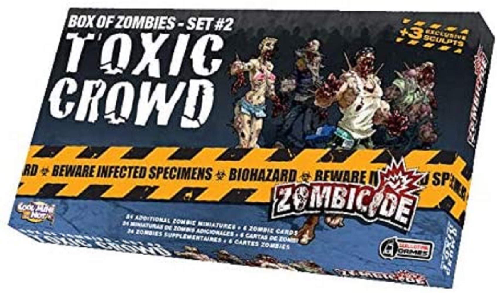 Amazon.com: Zombicide: Box of Zombies – Set #2: Toxic Crowd