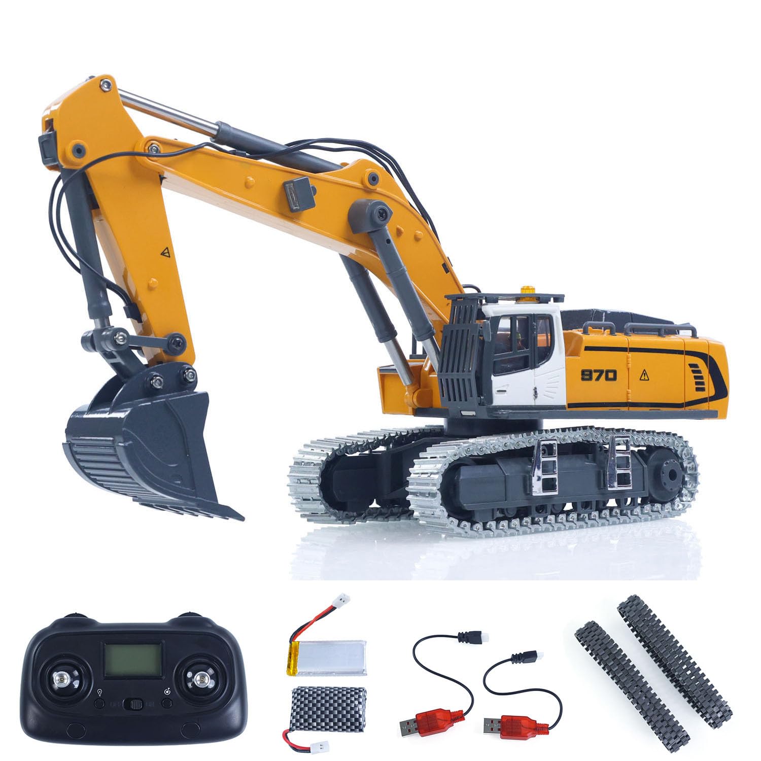Amazon.com: TOUCAN RC HOBBY 1/50 RC Excavator K970 Engineering