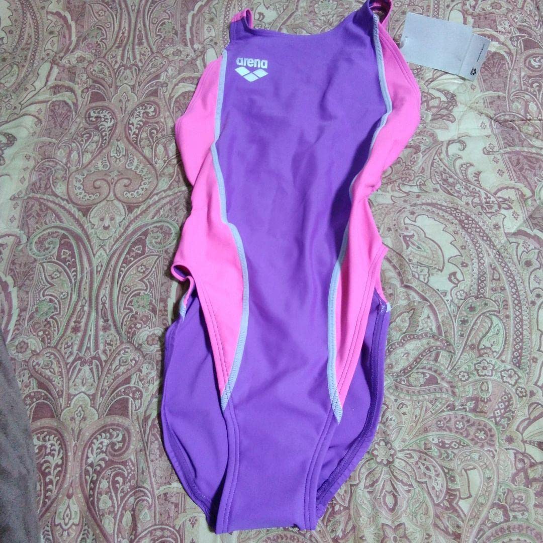 W*A様 arena 競泳用水着 ピンク/パープル ストライプ柄 W*A様 arena