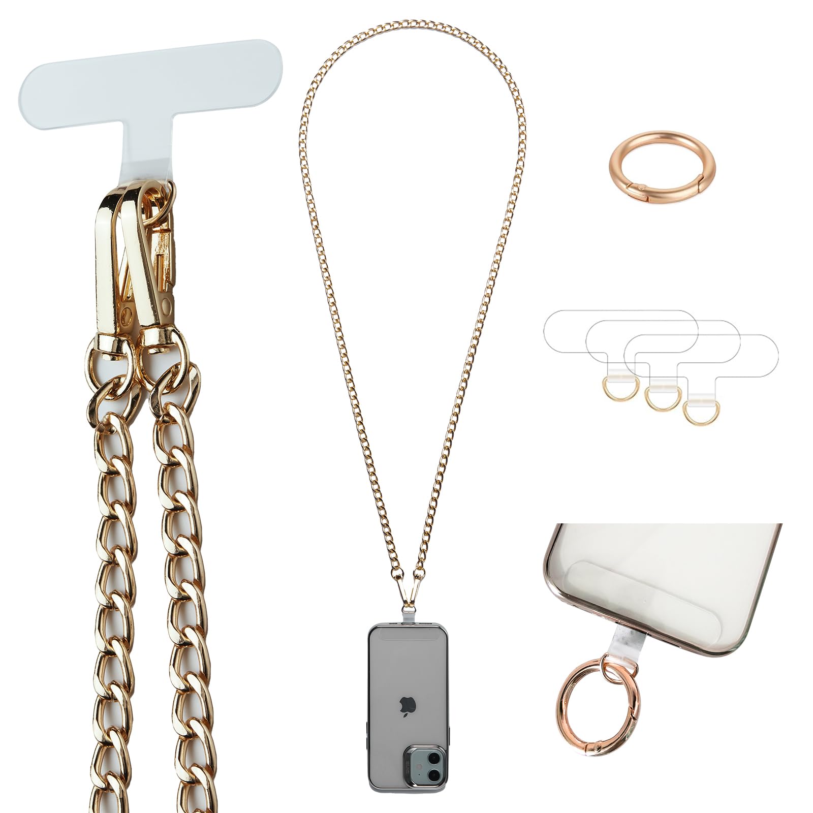 Amazon.com: Casecond Crossbody Phone Lanyard Chain Shoulder Strap