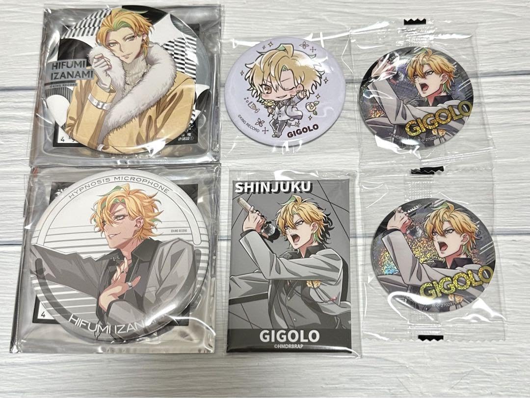 Amazon.co.jp: ヒプノシスマイク 伊弉冉一二三 6点セット 缶バッジ