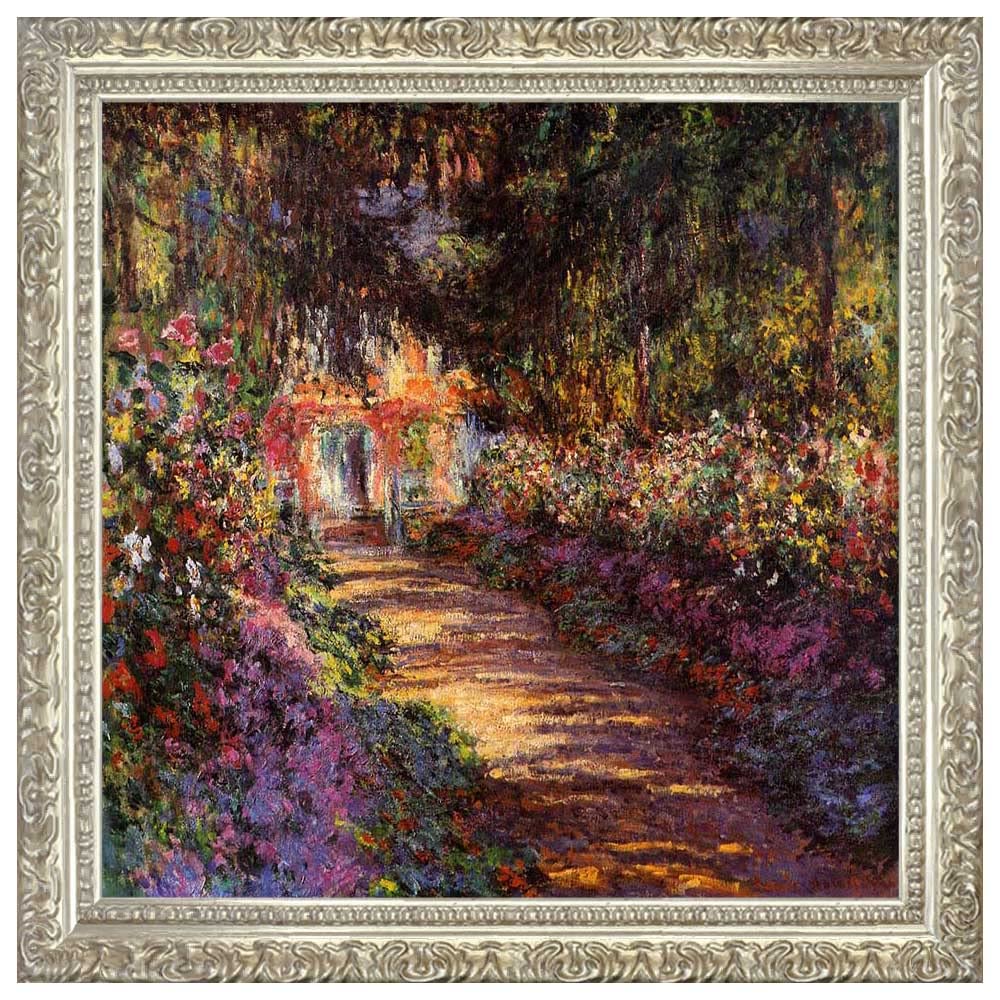 Amazon.co.jp: クロード・モネ ジヴェルニーのモネの庭の小道