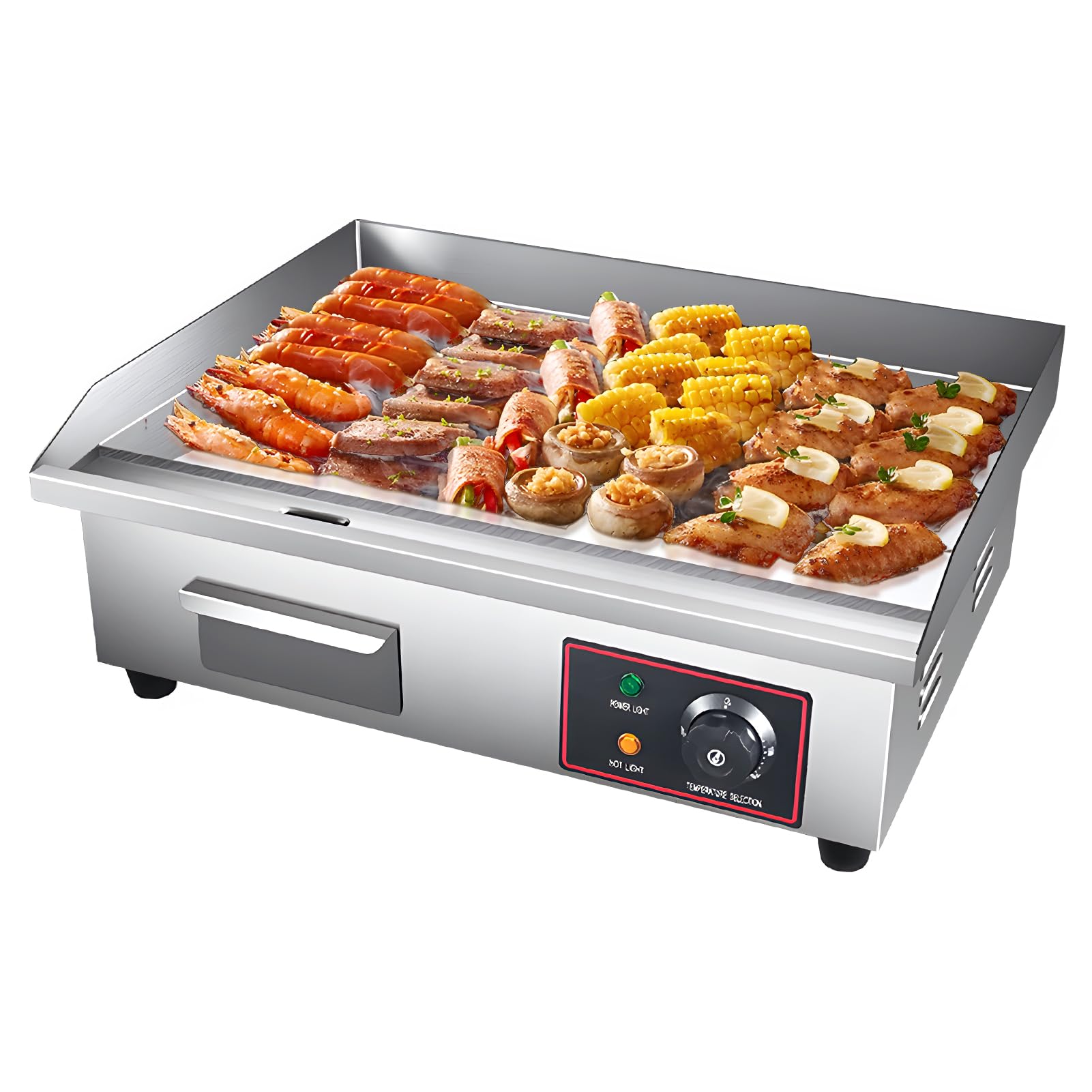 海の家 試食デモ販売 専用台付 鉄板焼ガスグリラー お好み焼き 道の駅