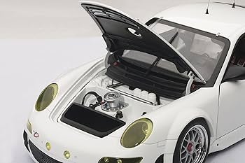 Amazon.co.jp: AUTOart 1/18 ポルシェ 911 (997)GT3 RSR 10 プレーン